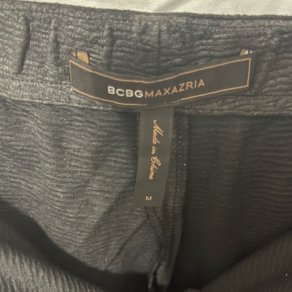 BCBG Stretch Two Tone Skinny Pants - Picture 3 of 6